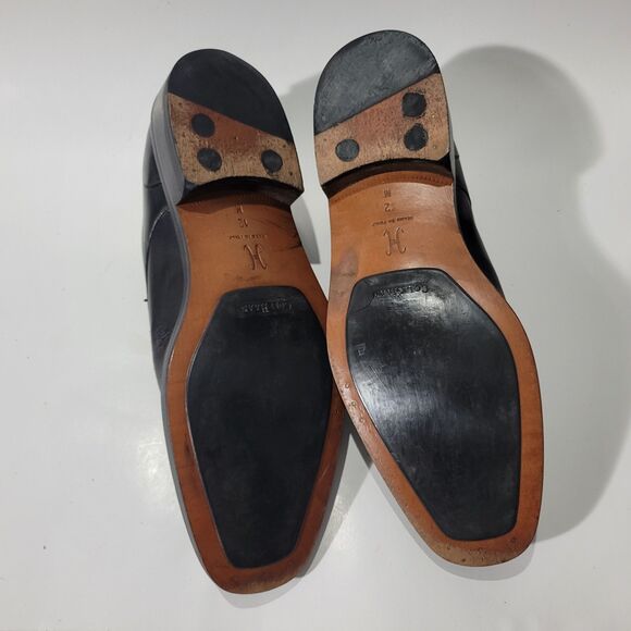 Cole Haan  Collection Mens Lace Up Dress Shoes Black Sz 12 M made in italy main image 5